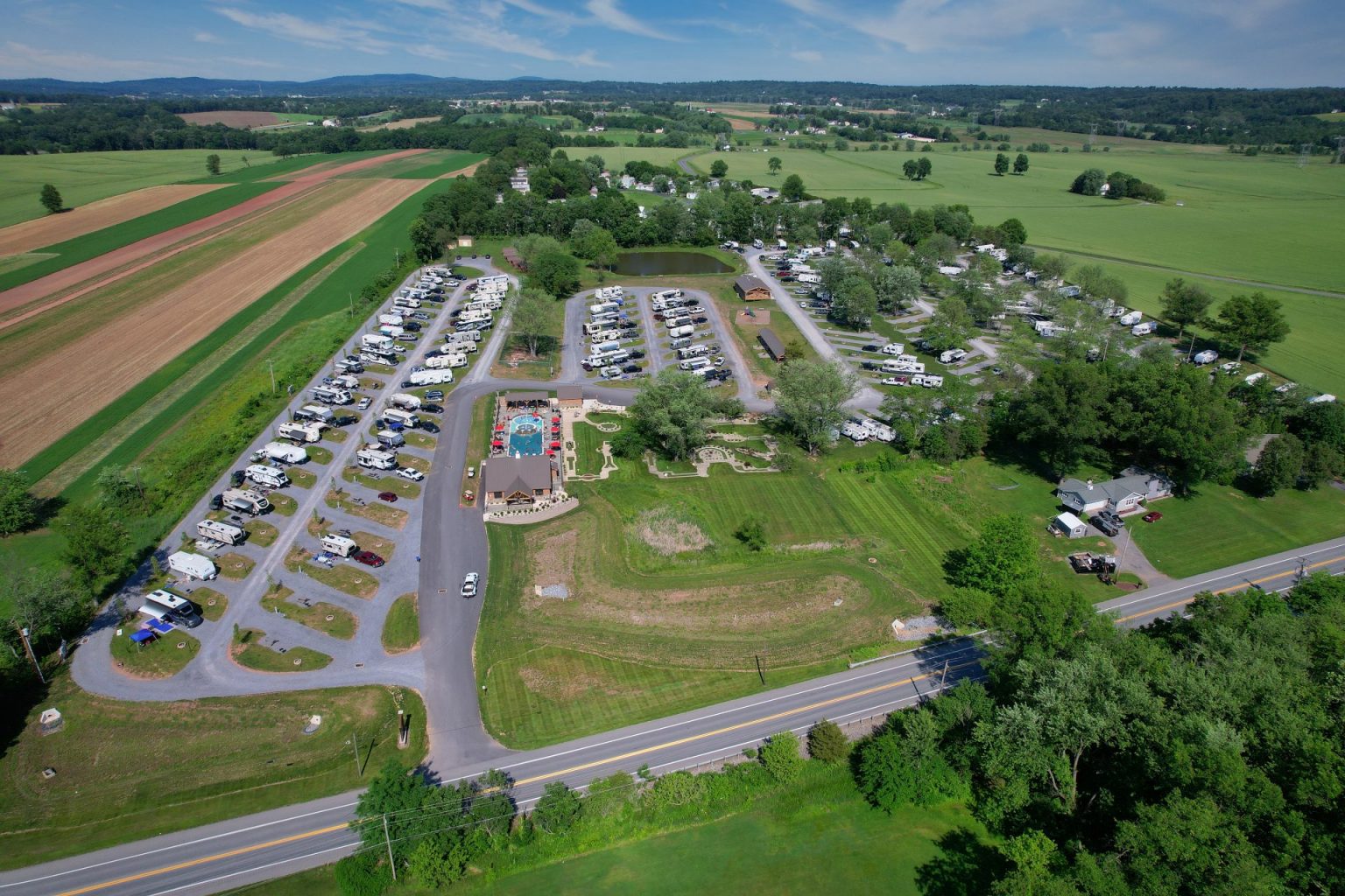 Hershey Road Campground Photo Gallery   Aerial Hershey Road 1536x1024 