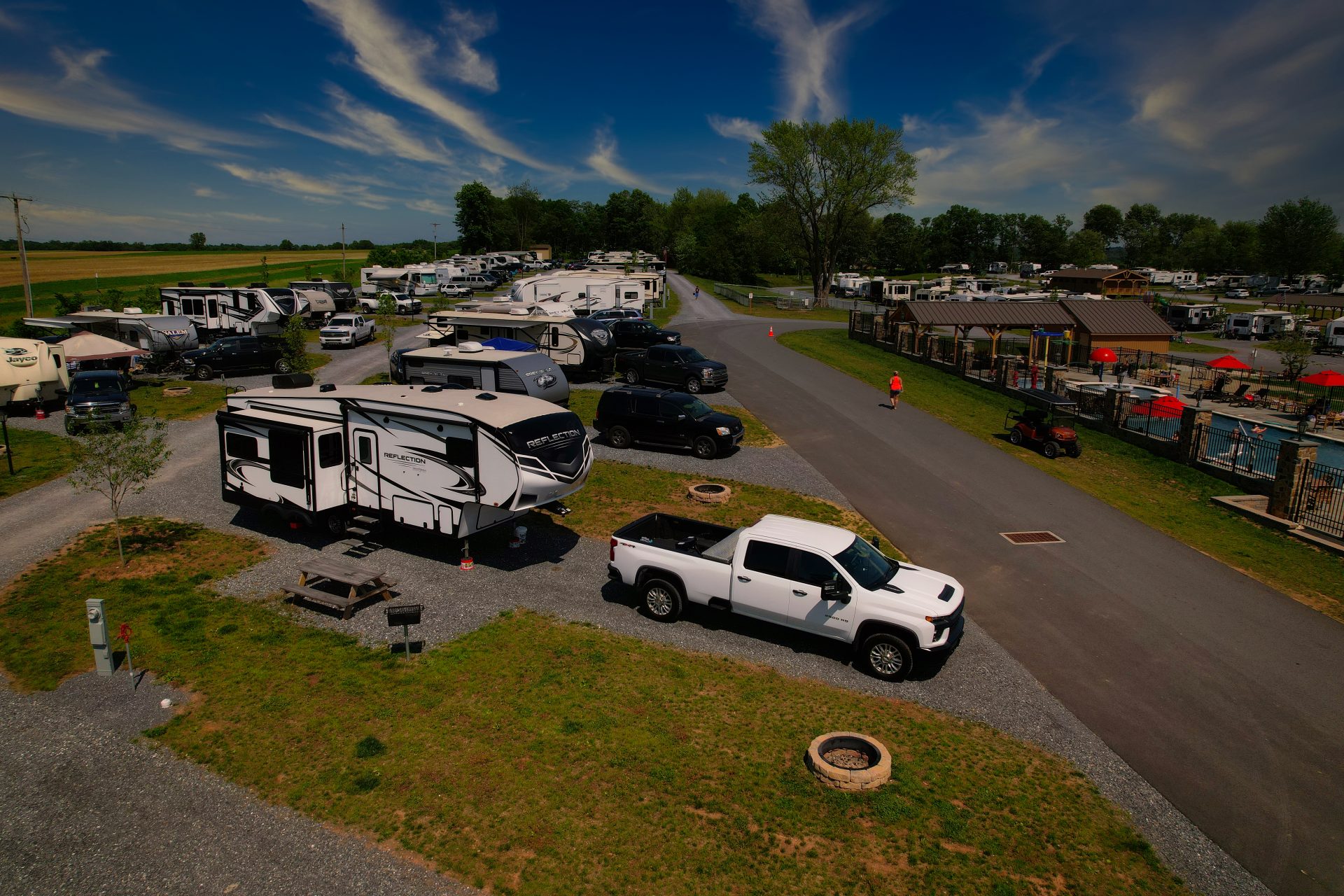 About Hershey Road Campground In Pennsylvania